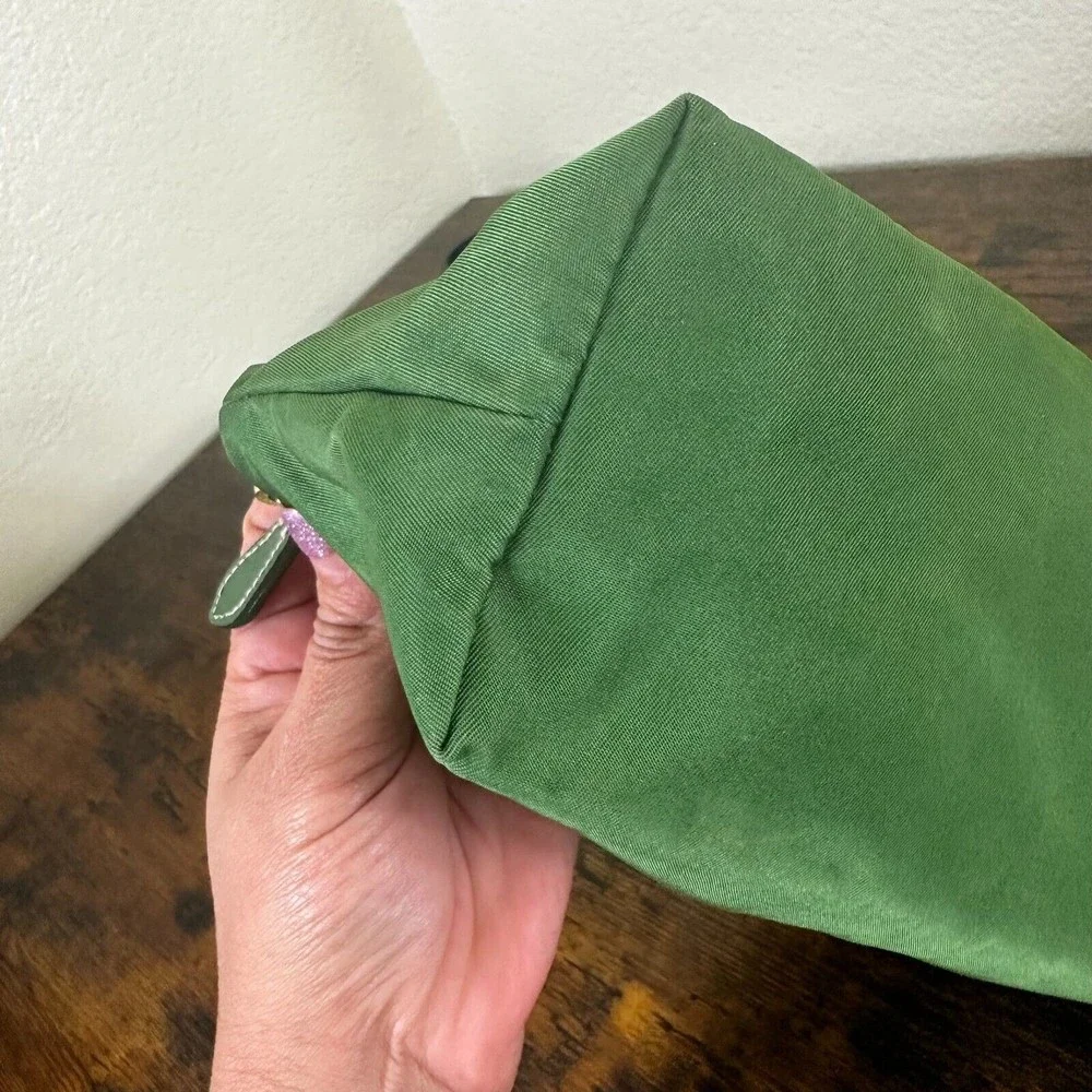 Prada Green Tessuto Cosmetic  Pouch with Certificate of Authenticity - Picture 10 of 16